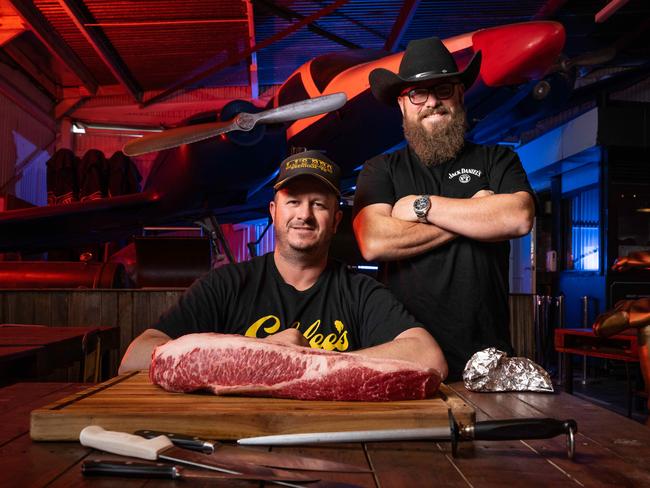 14-05-2024 Nathan Zammit and Tim Jordan will open Armstrong Barbecue to the public on May 17. Picture: Brad Fleet