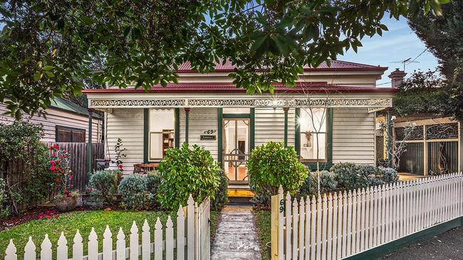 The home at 69 Railway Place West, Flemington, was offloaded for $1.534m.