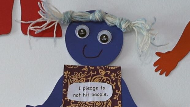 Queensland school students make pledges as part of violence prevention program. Photo: supplied