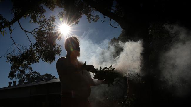 The Aboriginal garden at Liverpool West Public School was officially opened last week. Picture: Robert Pozo