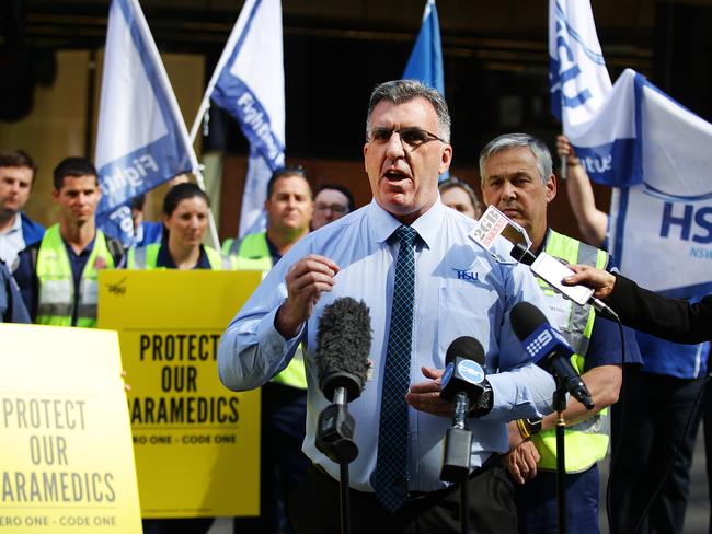 HSU NSW Secretary Gerard Hayes says lifting the public sector wage cap is affordable and will breathe new life into wages across NSW. Picture: Daniel Aarons