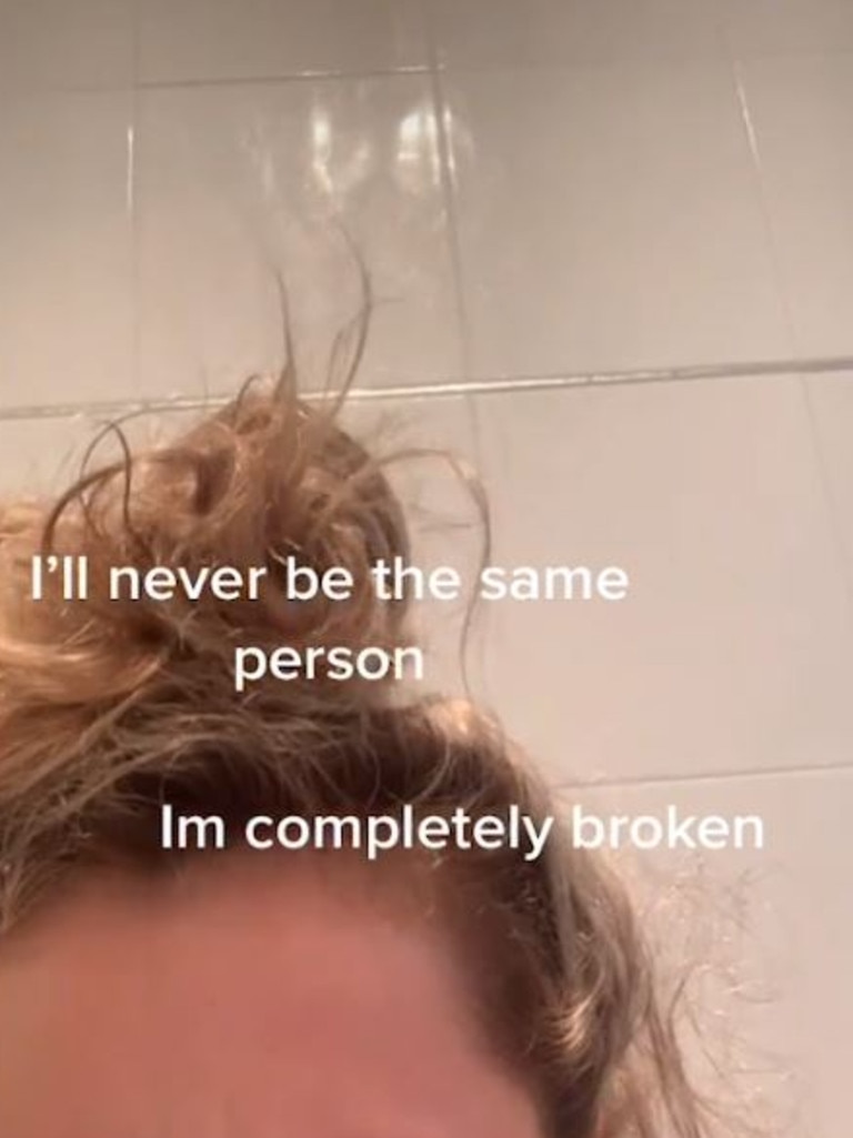 The ‘proof’ ended the relationship and Maddison said she was ‘broken’. Picture: TikTok