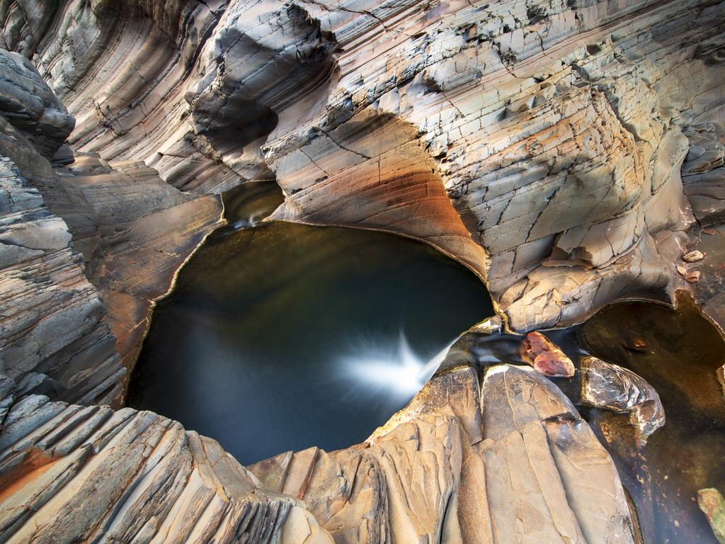 This image called “Vad” won second place in Water. It was taken at Karijini National Park, Western Australia. Picture: Aayushi Khillan/TNC Oceania Photo Contest