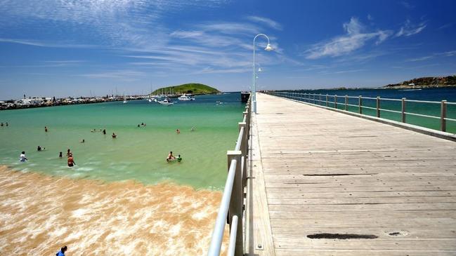 A beach in Coffs Harbour, NSW.