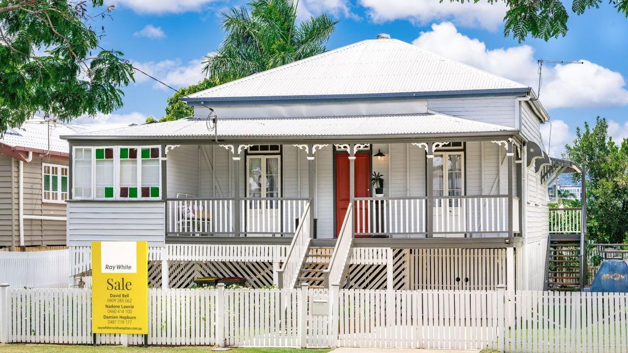 This renovated Murray Street house in Rockhampton City sold for $525,000 in January three years after it was bought for $278,000.