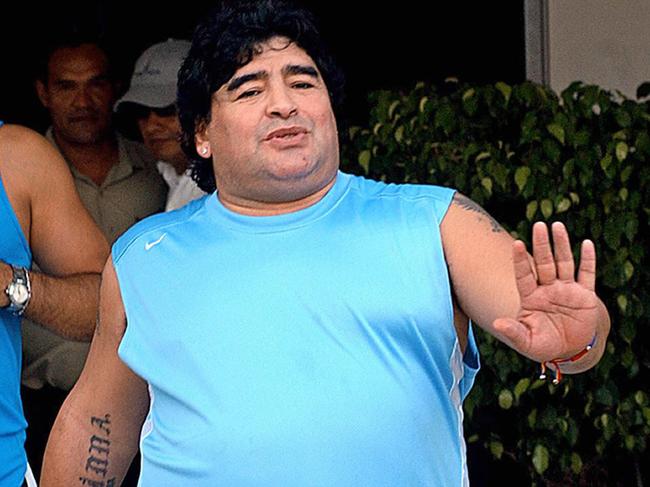 Diego Maradona was a flawed genius. Photo: AFP.