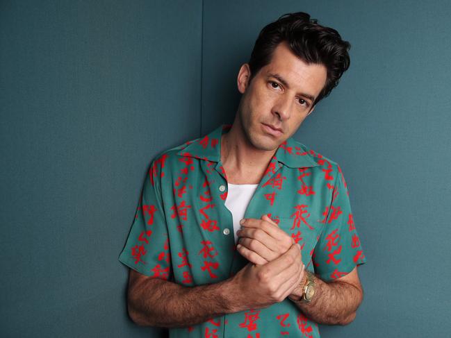 Mark Ronson is in Australian for a series of club shows. Picture: David Swift.