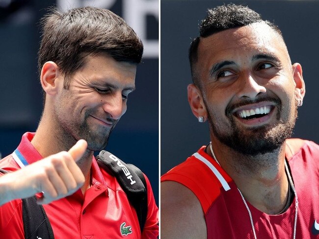 Djokovic message to Kyrgios after ‘surprise’ first