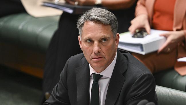 Acting Prime Minister Richard Marles has again backed Transport Minister Catherine King. Picture: NCA NewsWire / Martin Ollman