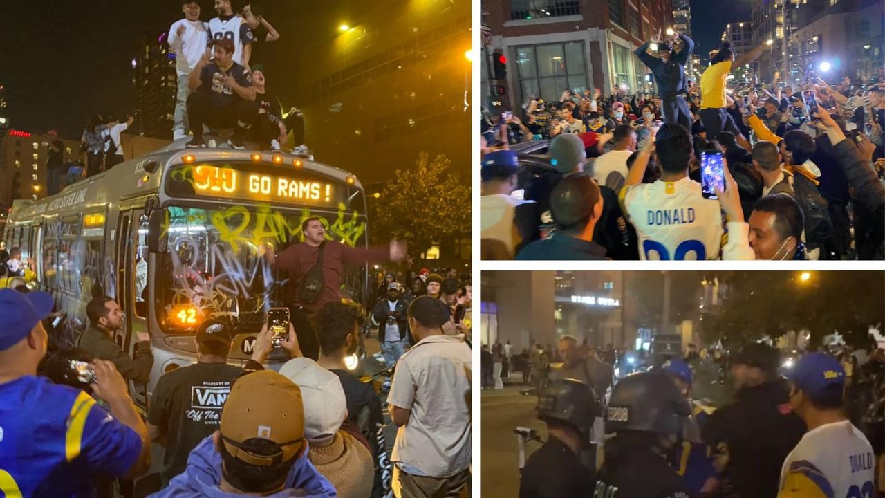 Super Bowl 2022: Los Angeles erupts in celebration after LA Rams NFL win,  Vs Cincinnati Bengals, 'violent and disruptive