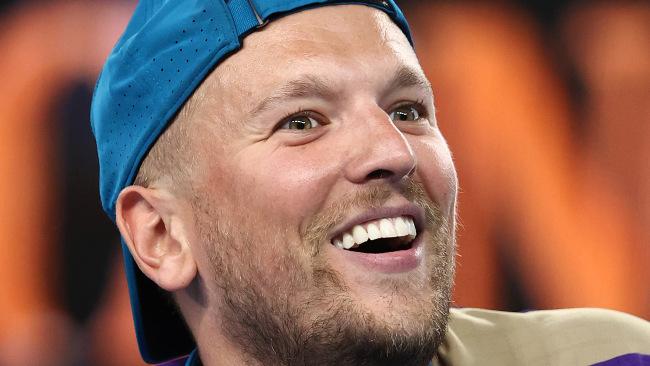 Dylan Alcott is all smiles after his stunning win. Picture: Getty Images