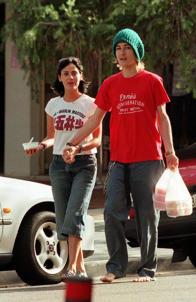 Daniel Johns’ then-girlfriend Natalie Imbruglia helped to care for him while he battled an auto-immune disease. Picture: NCA.