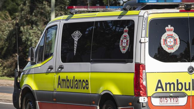 Generic ambulance, QAS, Queensland Ambulance Service, emergency services, Thursday, August 29, 2024. Picture: Kevin Farmer