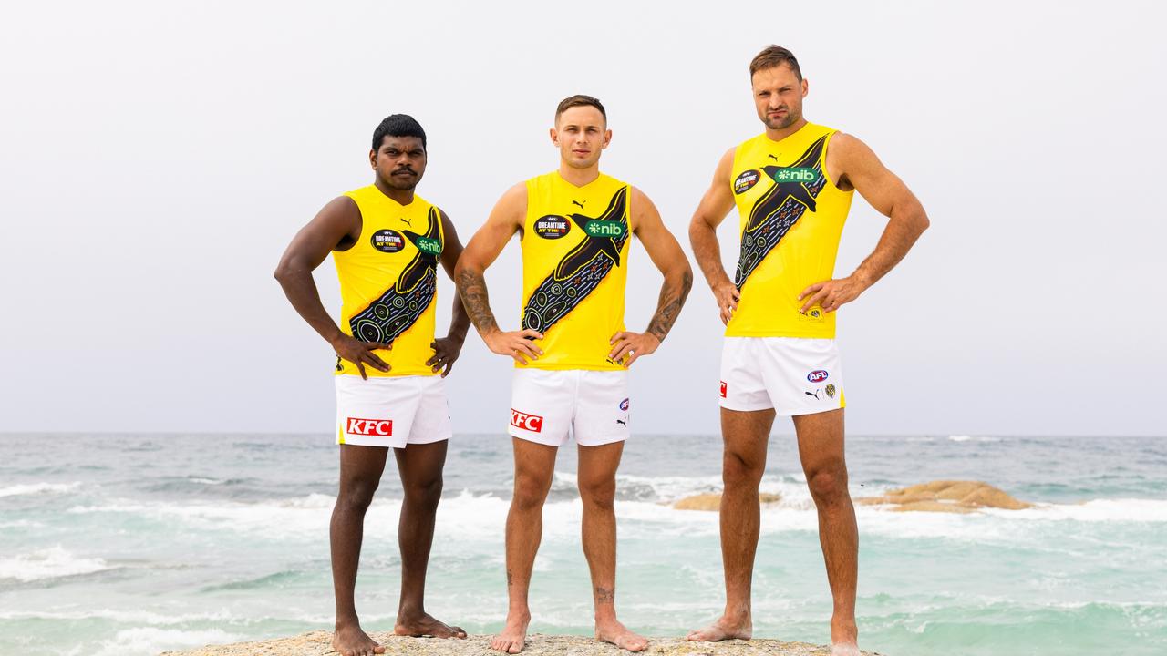 Why Tassie Tiger’s Dreamtime guernsey design is ‘proudest moment’