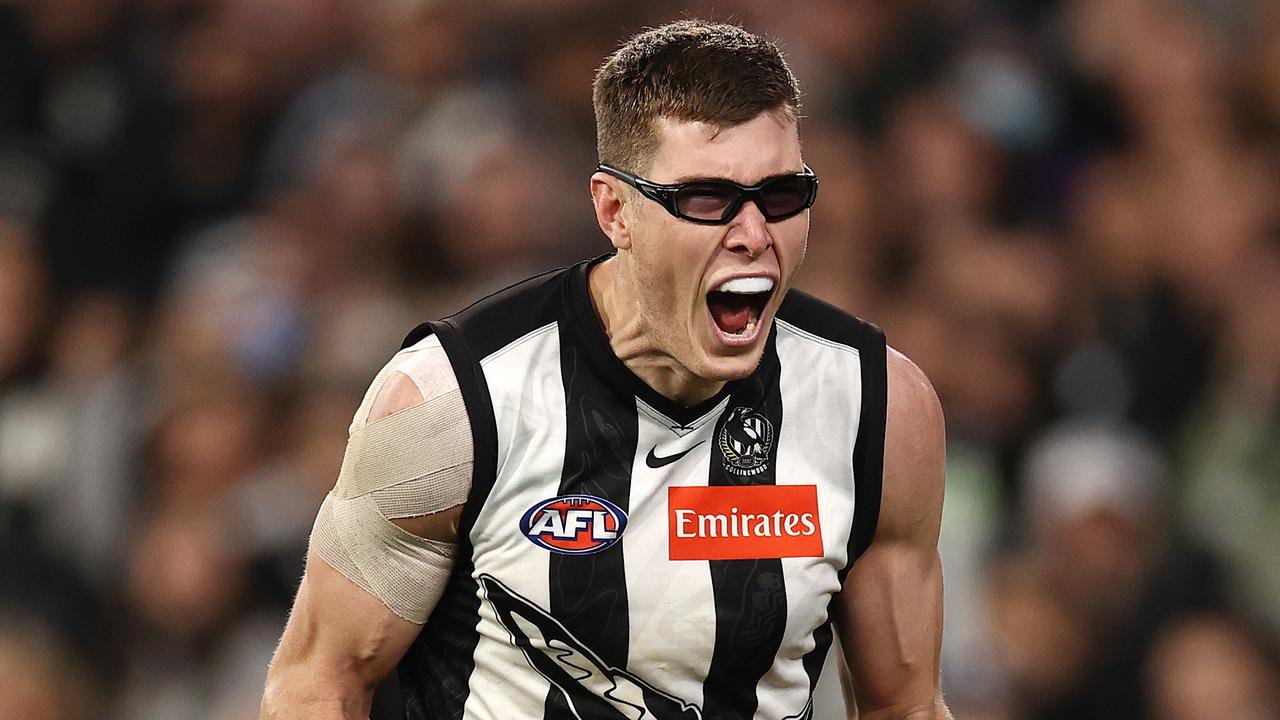 Mason Cox’s glasses have been a big winner this season. Picture: Michael Klein