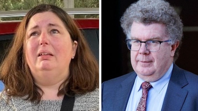 A composite image of Erin Patterson and Dr Matthew Sorrell for Ms Patterson's trial. Picture: Composite Supplied/ NewsWire.