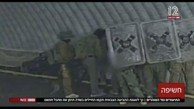 Leaked footage shows Israeli soldiers abusing Palestinian prisoners