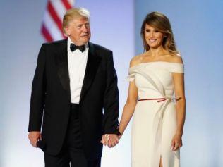 President Donald Trump and First Lady Melania Trump.