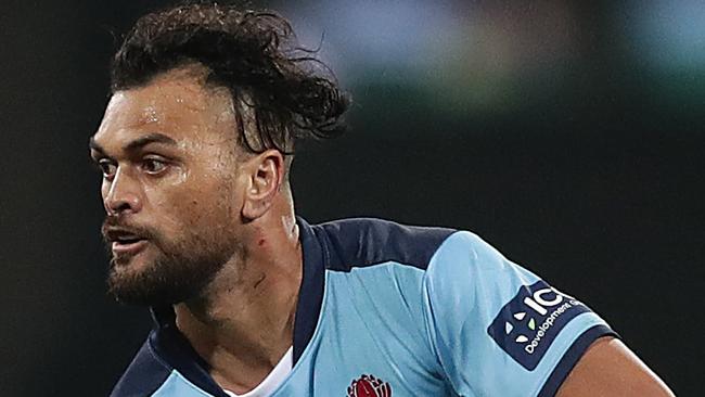 Karmichael Hunt playing for the Waratahs in 2020. Picture: Mark Metcalfe/Getty Images