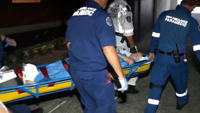 Lauren O’Neill was rushed to hospital in a critical condition. Picture: On Scene Bondi