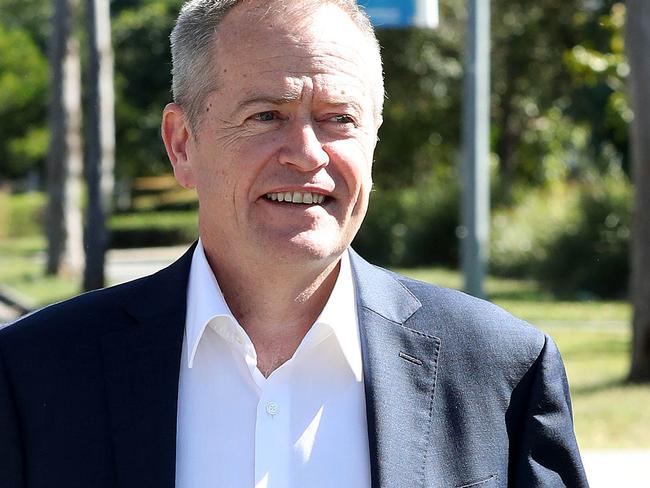 The Leader of the Opposition, Bill Shorten and Member Elect, Susan Lamb at Stelle Rosa CafŽ, Narangba. Photographer: Liam Kidston