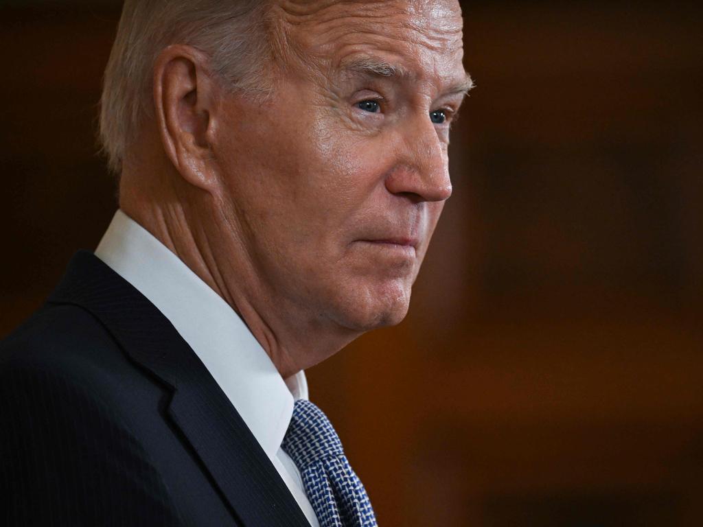 US President Joe Biden, who sent condolences to the US marines killed in Australia, is concerned about military training accidents. Picture: AFP