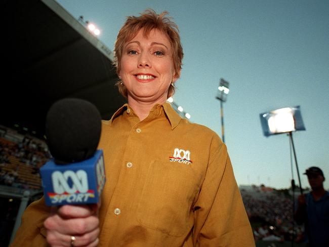 Debbie Spillane was the first woman to work as a rugby league sideline reporter.