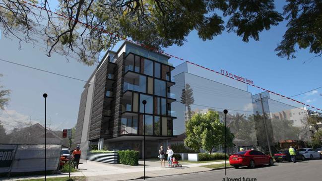 The approved boarding house is in line with the height limit for future development elsewhere on Innesdale Rd. Picture: Supplied