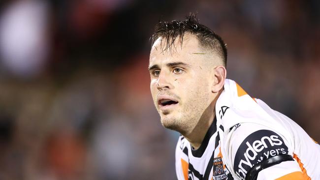 Josh Reynolds assisted two tries off kicks. (Photo by Mark Kolbe/Getty Images)