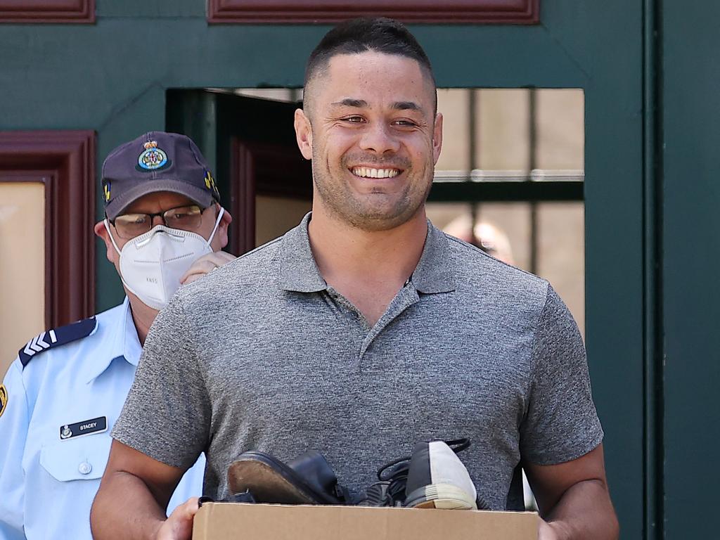 Hayne walked free from prison on his 34th birthday. Picture: NCA NewsWire/Gary Ramage