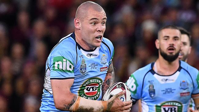 David Klemmer during State of Origin III. Photo: AAP