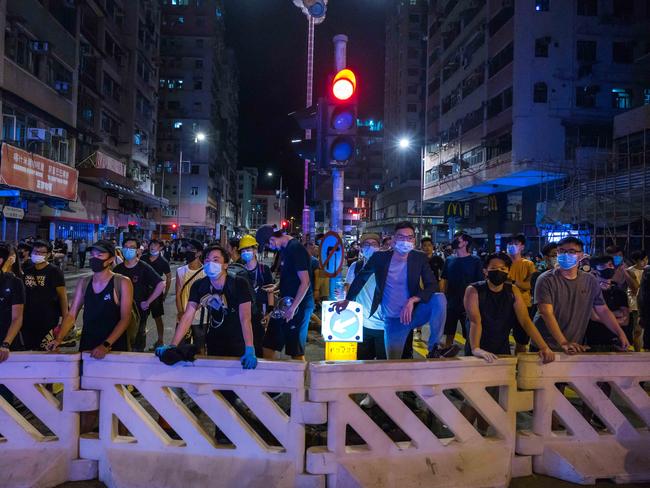 China has delivered its harshest warning yet to Hong Kong protesters. Picture: Getty Images