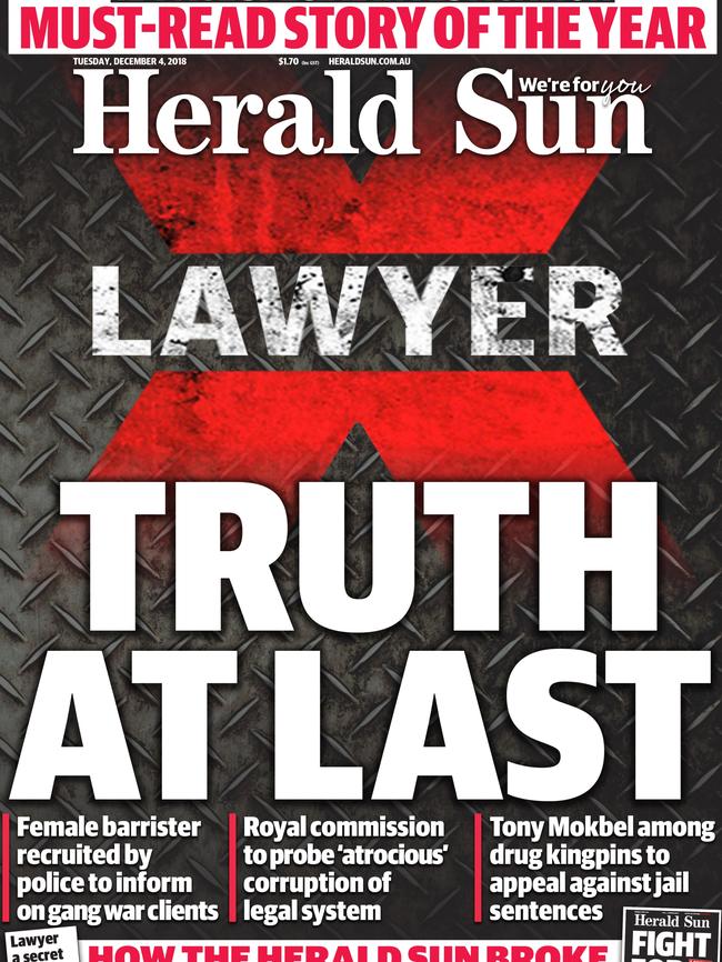 The Herald Sun’s four-year investigation led to a royal commission.