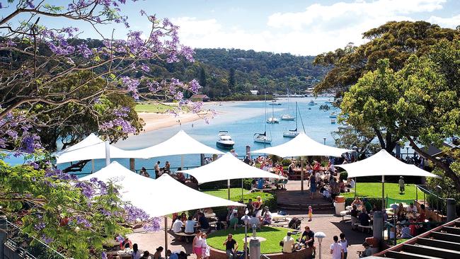 The Newport Arms Hotel beer garden. Picture: Supplied.