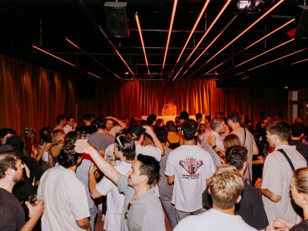 The opening night of the Abercrombie Hotel in Sydney.