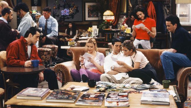 So 90s, but so now … The gang in Central Perk.