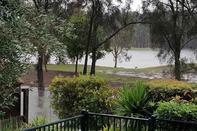 Flooding at Sanctuary Cove, Picture: Picture Donna-Johan Dumont