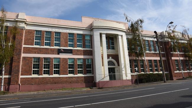 The historic TasTAFE campus at 10-16 Wellington St, Launceston, is set for a redevelopment into a luxury mixed-use precinct. Picture: Alex Treacy