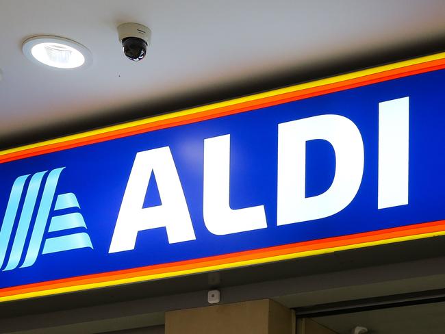 SYDNEY, AUSTRALIA - Newswire Photos JANUARY 17, 2022: A view of a sign at Aldi in Sydney as the cost of living continues to rise. Picture: NCA NewsWire