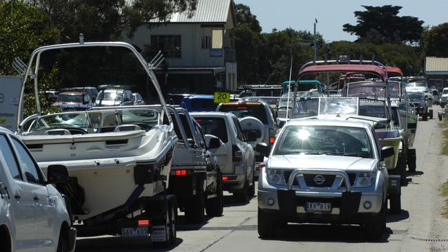 Launching Way at Carrum is one of the state’s busiest boat ramps.