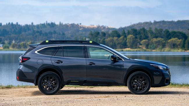 The 2023 Subaru Outback in Sport specification.