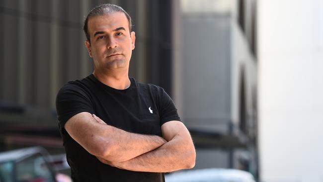 Innovative Structures Group boss Daniel Rostami - owed $154,154 by Toplace. Mr Rostami was a structural engineer brought in to address defects in the residential towers in Castle Hill. Picture: David Smith