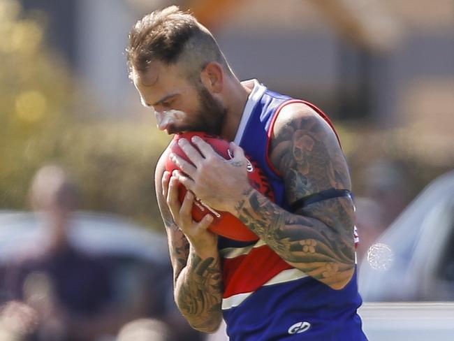 EDFL footy: Keilor v Strathmore. D. Galea (Keilor). Picture: Valeriu Campan