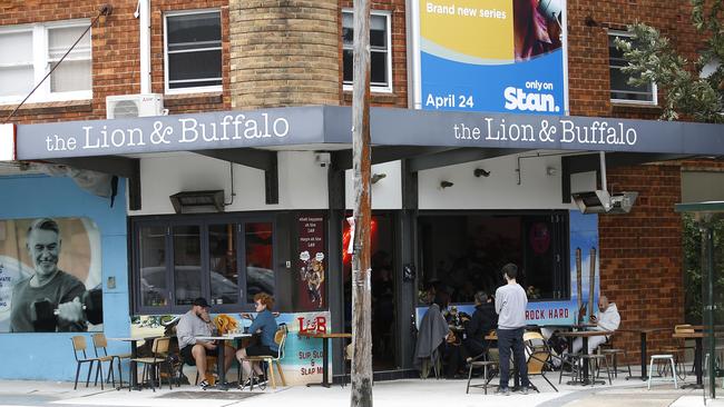 The Lion and Buffalo at South Coogee. Picture: John Appleyard
