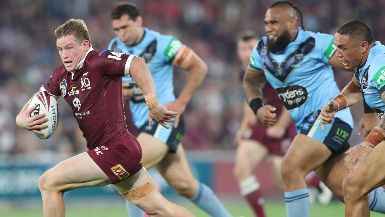 Harry Grant starred off the bench for Queensland in his State of Origin debut last year. Picture: Peter Wallis