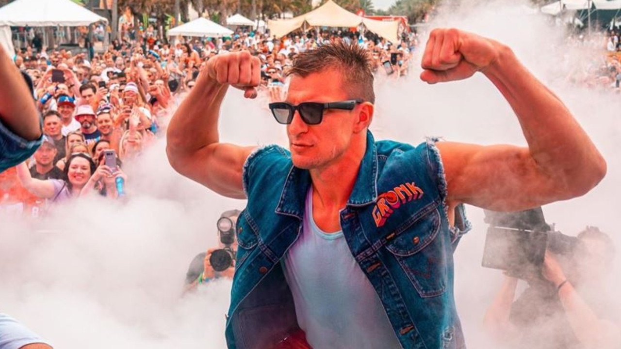 Gronk is no stranger to big parties.