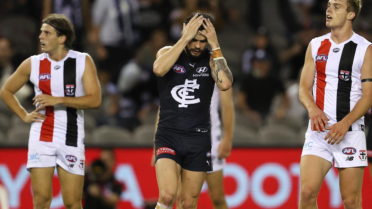 Carlton are challenging Zac Williams’ one-match ban (Pic: Michael Klein).