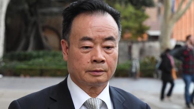 Chinese Australian billionaire Chau Chak Wing. Picture: AAP.