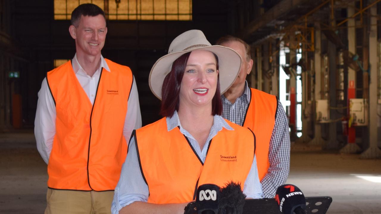 Member for Keppel Brittany Lauga at the Rockhampton Railyards on May 30, 2022. Picture: Aden Stokes