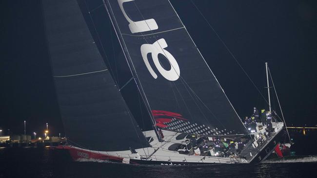 Andoo Comanche nearing the finish line. Picture: Chris Kidd